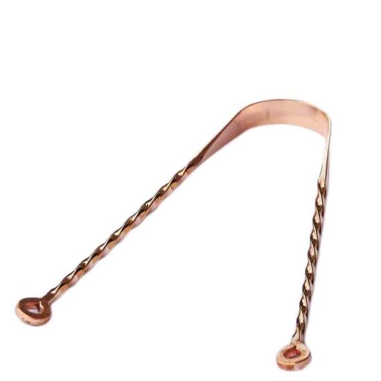 

Wonder care - 100% Медный очиститель/скребок для языка, Антимикробный аюрведический очиститель, Антибактериальный скребок для оптимальной гигиены полости рта