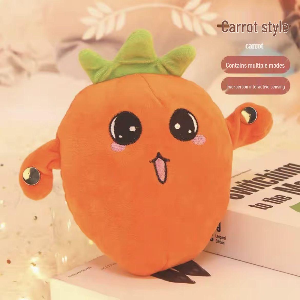 

Interactive Singing Plush Doll: Sensor-Powered Fruit Piano for Parent-Child Fun 22 cm