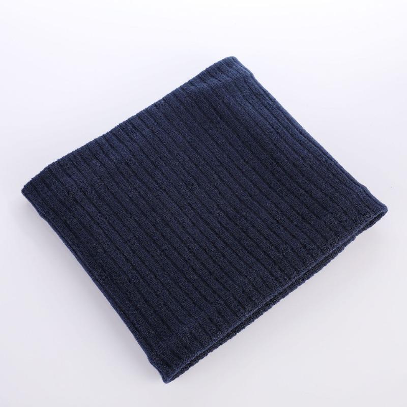Fleece neck cover, versatile in winter, warm and cold-proof, thickened knitted scarf, autumn and winter fashion pullover, scarf to keep warm