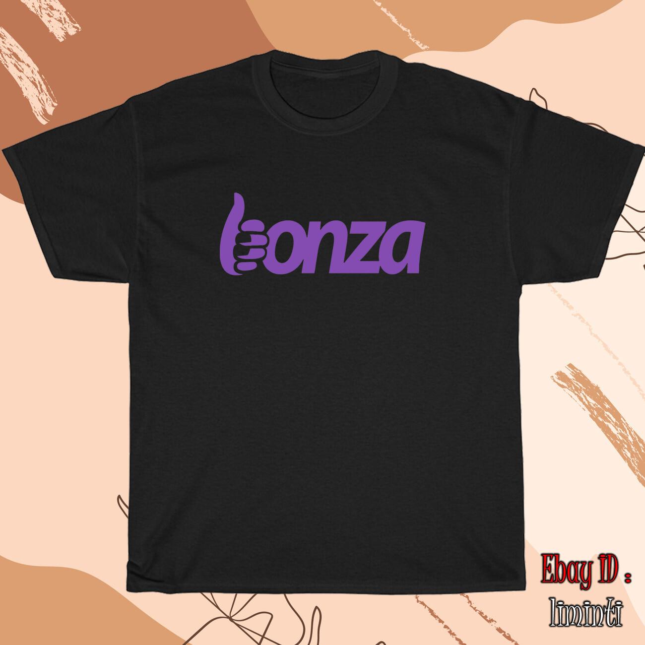 

New Bonza Airlines Logo Men s Black/Grey/Whi wbr/ te/Navy T-Shirt Shipped from USA Unisex T-Shirt Graphic Tee L