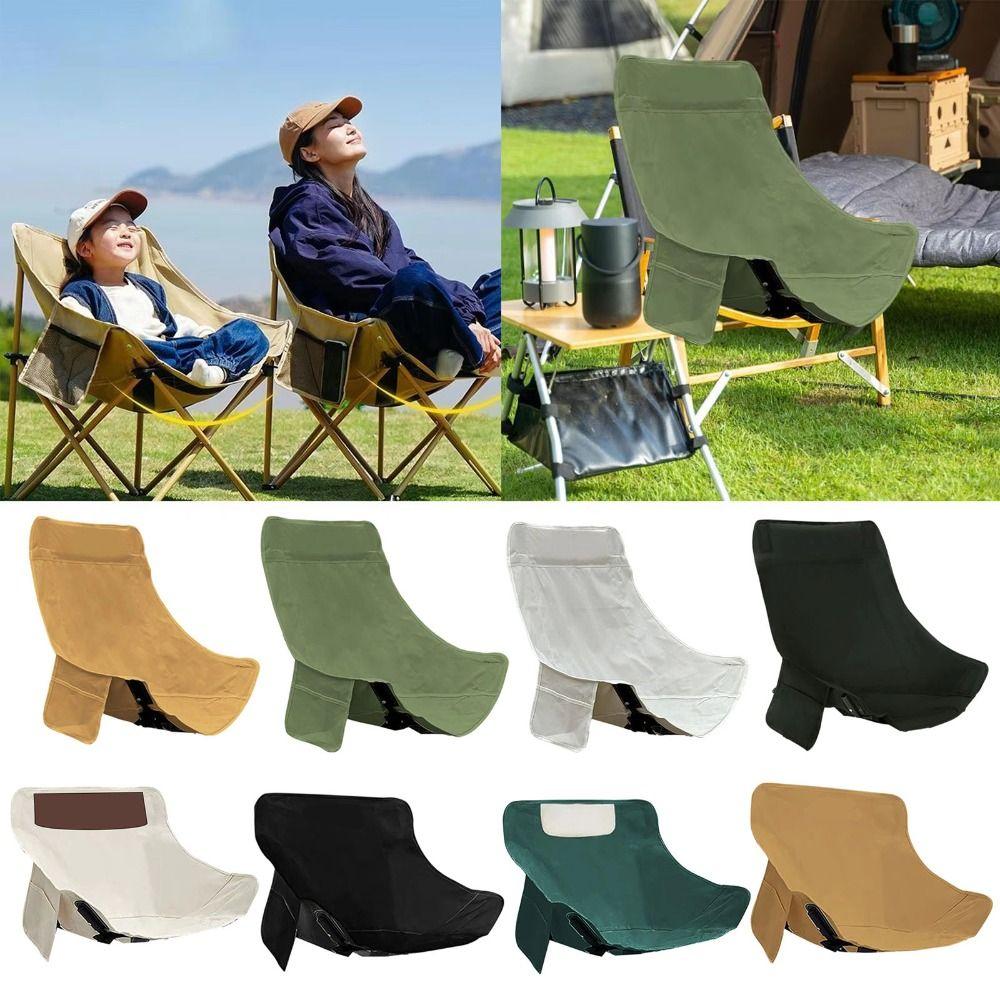 Thickened Moon Chair Replacement Fabric Breathable Seat Cover  for Outdoor Fishing Backyard
