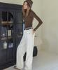 HAINT Hazel Straight-Cut Corduroy Pants 6Col_Ivory