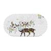 Flower Shadow Elk Picture Balcony Bathroom Mat Hydrophobic Non-Slip Door Mat Swimming Pool Public Places Non-Slip Floor Mat