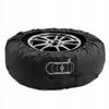 4 Pcs Protective Wheel Cover for Spare Wheels and Tires 17-20' Black