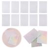 3D Prägeordner 3D Strukturierter Kunststoff Prägeordner Schablone DIY Bastelordner für Kartenherstellung Scrapbooking Papierbasteln