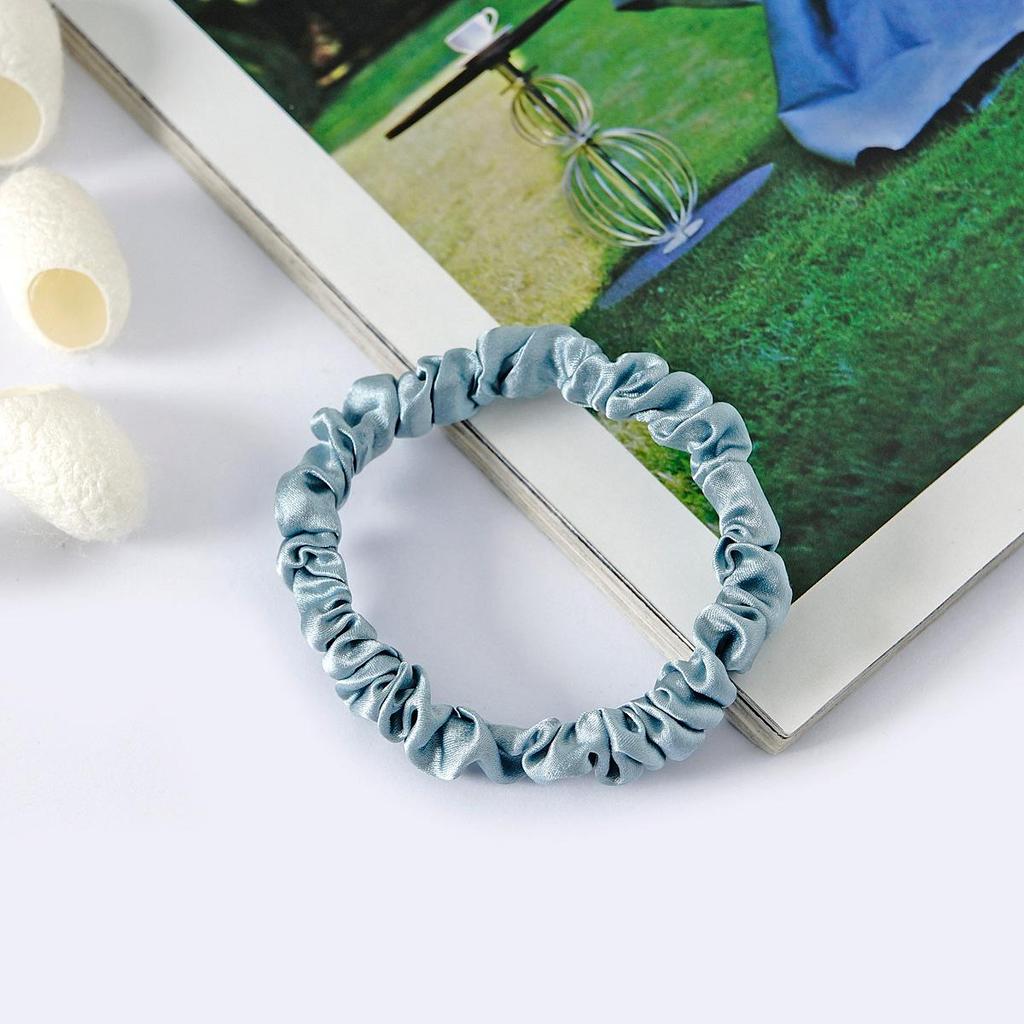 Gumičky do vlasů z čistého morušového hedvábí - Elegantní, jednoduché doplňky pro drdoly a účesy