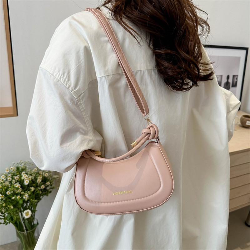 Stylish 2024 Spring New Arrivals Pu Leather Handbag Casual Chic Crossbody Bag