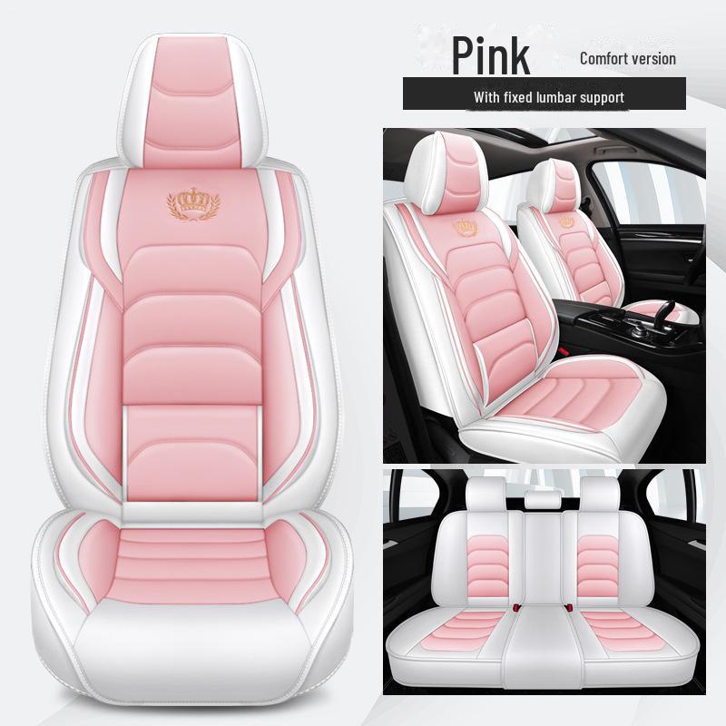Breathable Leather Car Seat Cushions: Four Seasons, Full Coverage