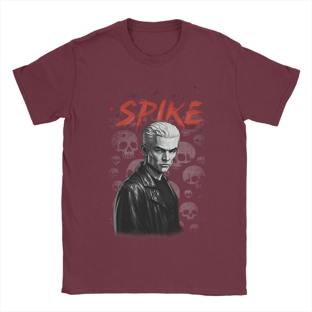 Men Women New Arrival Buffy Spike The Vampire  Tee T Shirt Pure Cotton  Tshirts Clothing