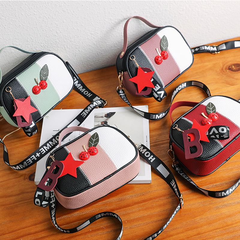 Маленькая повседневная сумочка для дам 20cm*6cm*13cm фиолетовый — фото 9