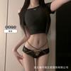 Sexy Panties Sexy Girl Lace Edge Cross with Hollow Abstinence Tie Flirting Pure Desire Briefs