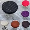 1Pcs Durable Round Chair Cushion Cover Removable Elastic Seat Pads 33cm Bar Stool Cover Home Kitchen Office