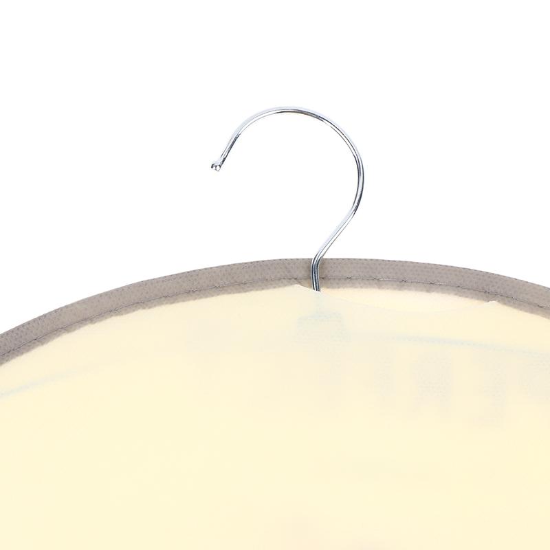 1/2/3-lagige Aufbewahrungstasche aus Mesh mit Reißverschluss, große Kapazität, Unterwäsche-Socken-Tasche, atmungsaktiver Schrank-Organizer mit Kleiderbügel