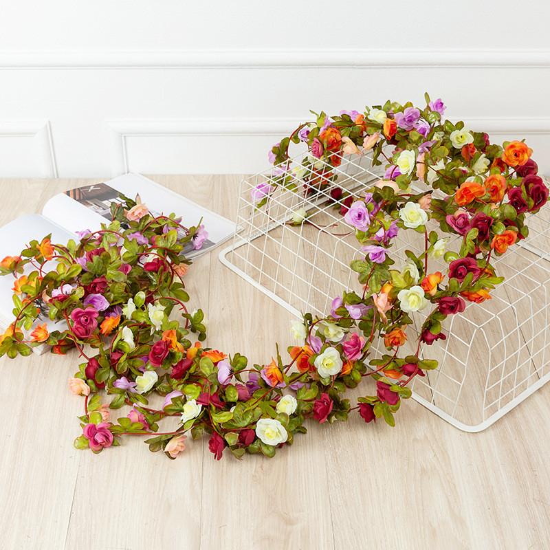 Peony Artificial Flower Vine Garlands For Event Decor And Photography Props
