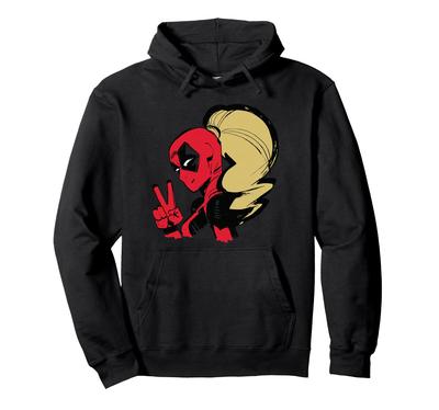 Moletom Deadpool & Wolverine da Marvel Studios Símbolo de Vitória Ladypool