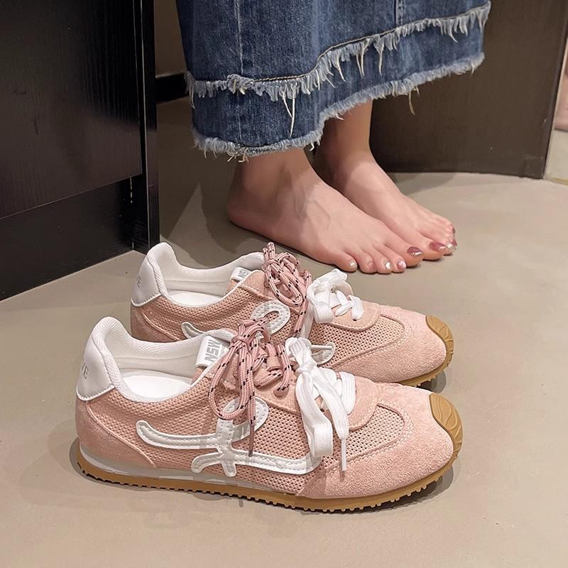 Non-slip Mesh Breathable Little White Shoes Women's Summer 2025 New Fashion Versatile Retro Sports and Leisure Forrest Gump Shoes