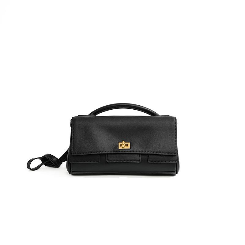 Clutch for women, premium commuter handbag, wholesale first-grain cowhide women s bag, design niche women s crossbody bag