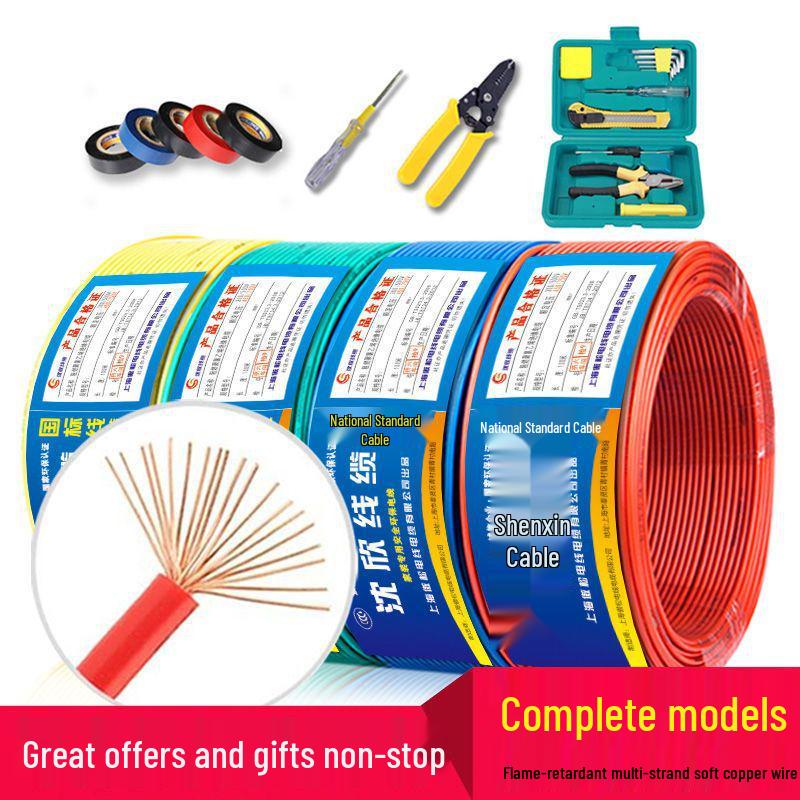 Multi-Strand BVR Soft Core Cable for Home Decor, Available in 1.5/2.5/4/6/10/16 sq