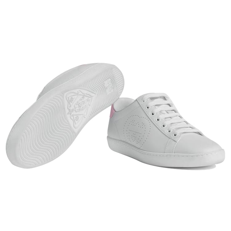 Gucci Wmns Ace 'Interlocking G - White Pink' Women's 598527 AYO70 9076