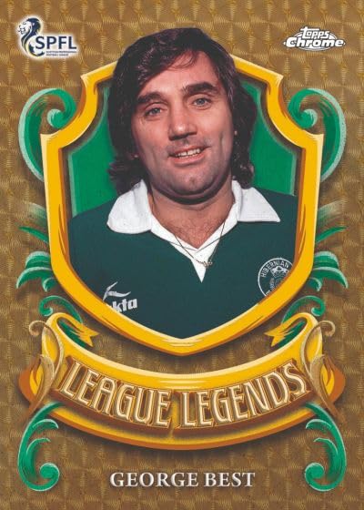 SPFL Topps Chrome Topps Шотландская Премьер-лига Topps Chrome Футбольная карта 2022-2023 2022-2023
