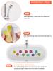 10pcs Cartoon Pattern Bathroom Bathtub None Slip Stickers Staircase Floor EPDM Mat Kids Room Self-adhesive Anti-skid Sticker
