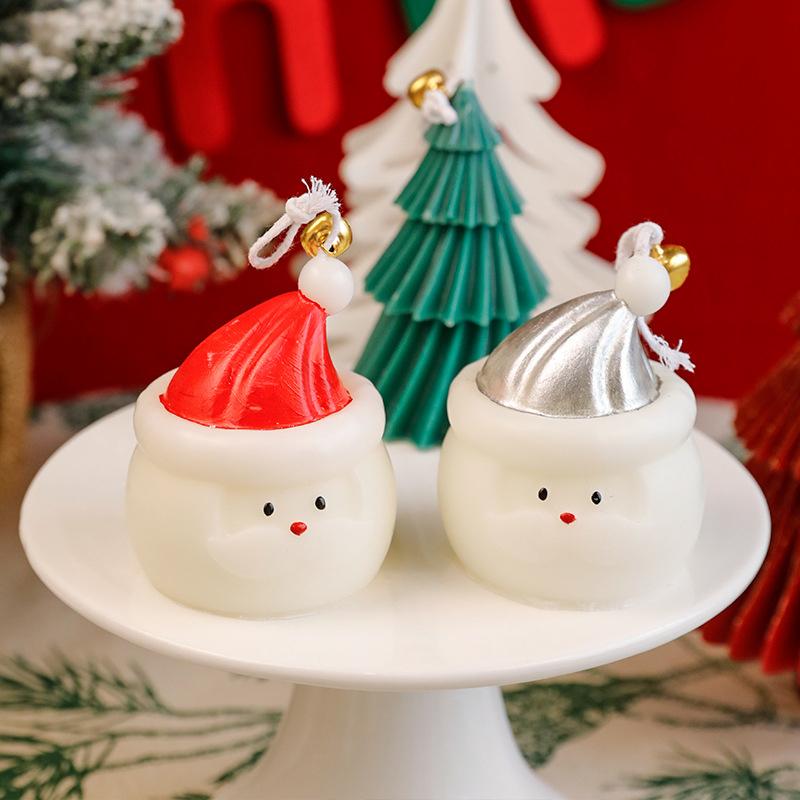 معطر جو للغرفة برائحة الزهور الخضراء اللطيفة، ديكور للحفلات، سانتا كلوز، جو عيد الميلاد، 6x6x7 سم