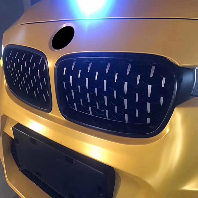 Bara de protecție față Grilă de rinichi grătar de curse stil Meteor potrivit pentru BMW F30 F31 F35 Seria 3 2012-2017 Accesorii auto
