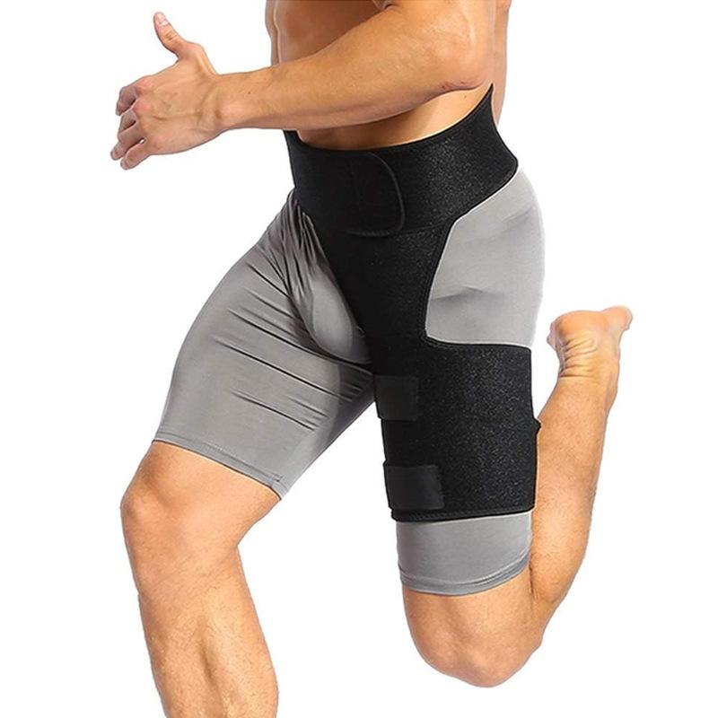 Sciatica Nerve Pain Relief Thigh Compression Brace For Hip Joints Arthritis Groin Wrap Brace Protector Belt Leg Warmers
