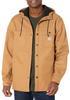 Jacket Carhartt Rain Defender Relaxed Fit Heavyweight Hooded Shirt Jac Oiled Walnut Heather