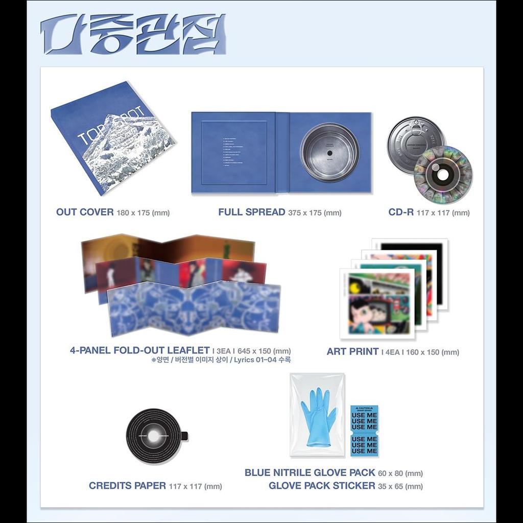T.O.P 1st Album [TOP SPOT - ANOTHER DIMENSION]  + Free Gift