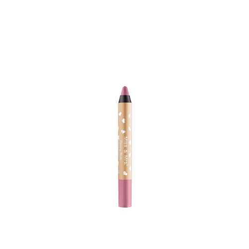 

Miss & Mrs Powdery Matte Kiss Proof Soft Long Lasting Crayon Lipstick Matte Finish Waterproof Won t Smudge Won t Budge Lip Crayon (#07)