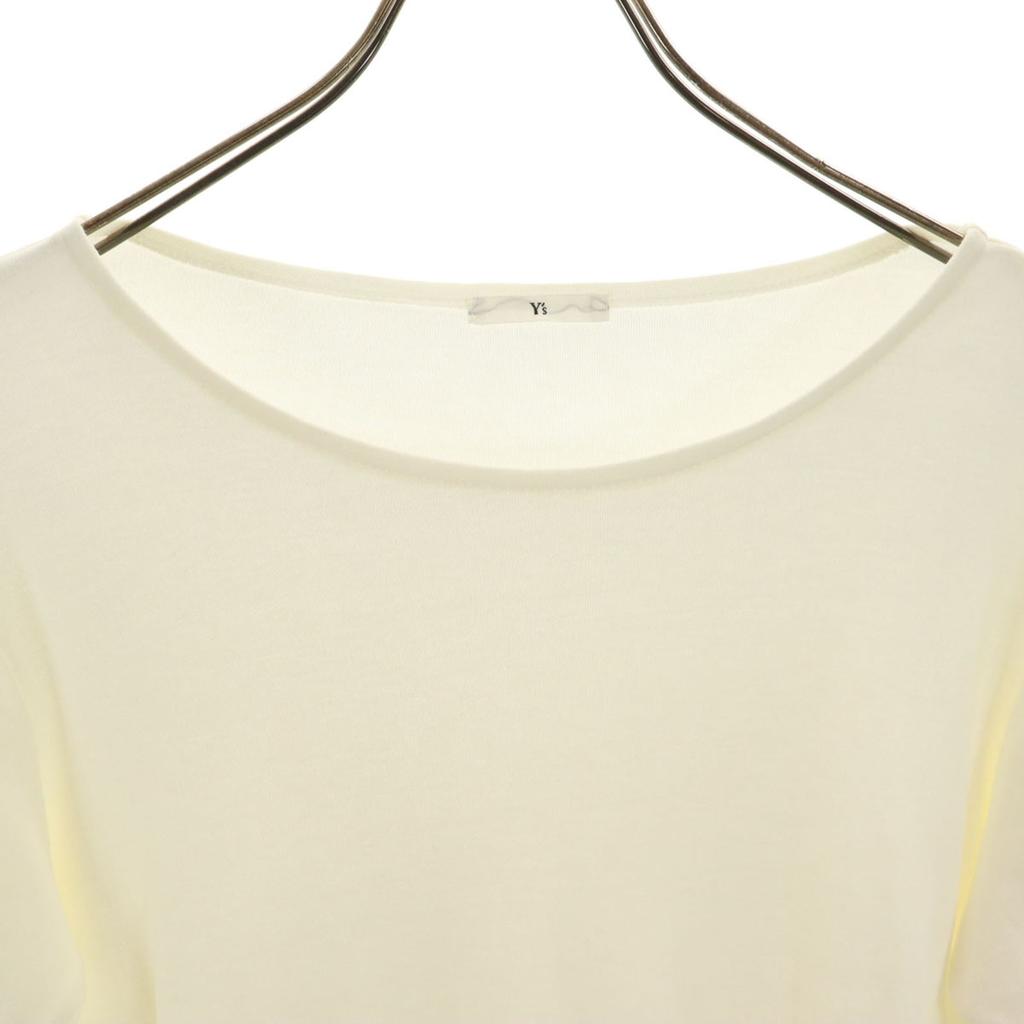 Y's Long sleeve T-shirt Ivory Ron T Women Used
