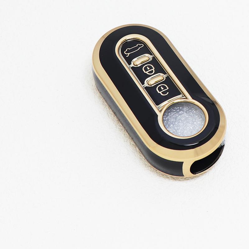 

Fashion Tpu For Citroen Jumper For Fiat 500 Ducato Panda 500L Punto Lancia Musa Car Key Case Cover Keychain For Peugeot Boxer