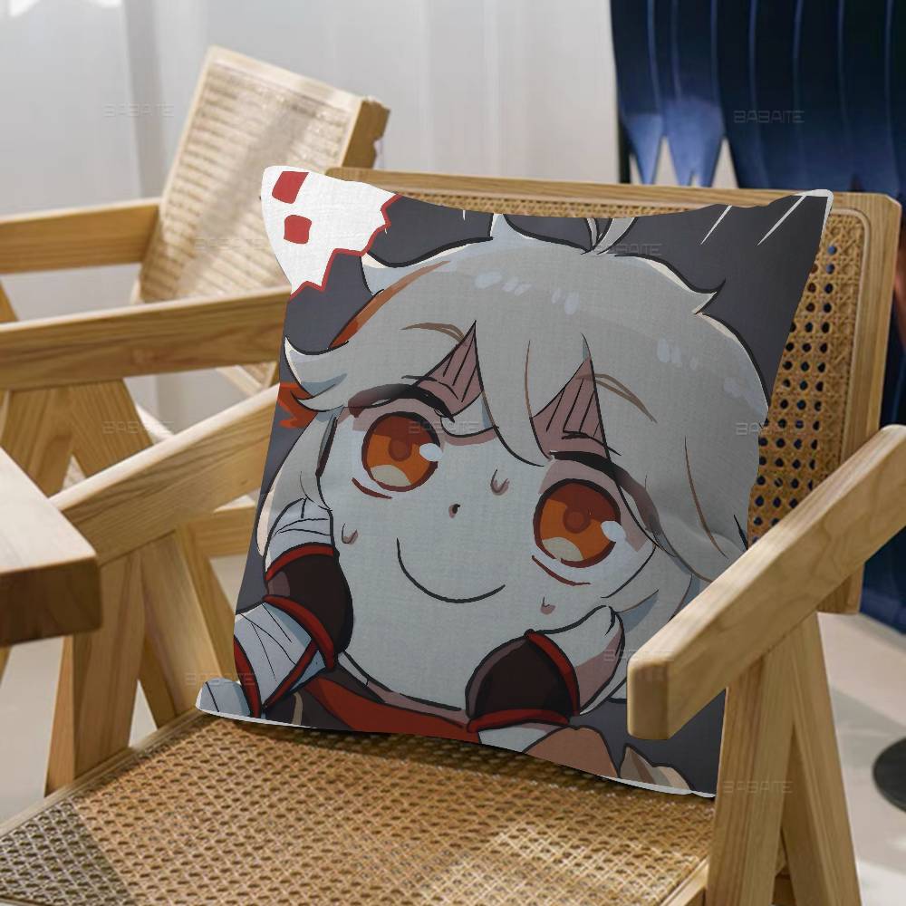 Kaedehara Kazuha Genshin Impact Pillow Cover Sofa Cushion Cover Home Room Decoration Children Gift