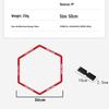 Hexagonal Agility Training Rings