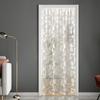 Beige Modern Einfach Tulpe Spitze Blume Türvorhang Wohnzimmer Esszimmer Arbeitszimmer Licht Luxus Premium Spitze Türvorhang