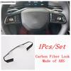 Window Lift / Head Light / Steering Wheel / Gear Shift Panel Cover Trim For MG 4 EV  2024 Carbon Fiber Accessories Interior