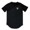 T-shirt a maniche corte giovanile e vitale da uomo Stampata Magliette Fitness Magliette Sportive Rete+cotone Abbigliamento Palestra Bodybuilding Top
