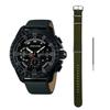 [Angel Clover] Watch Angel Clover Rugged Black Dial Stainless Steel Quartz 46MM Official Warranty RG46BBK-GRY Men's