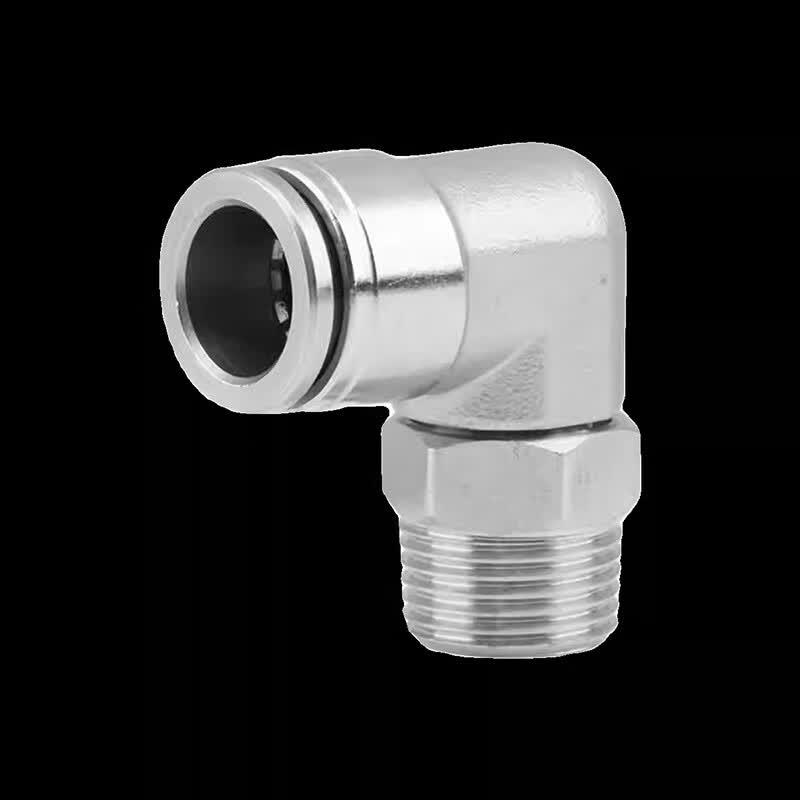 Chen Tang 304 Stainless Steel Quick-Connect L-Type Swivel Air Fitting