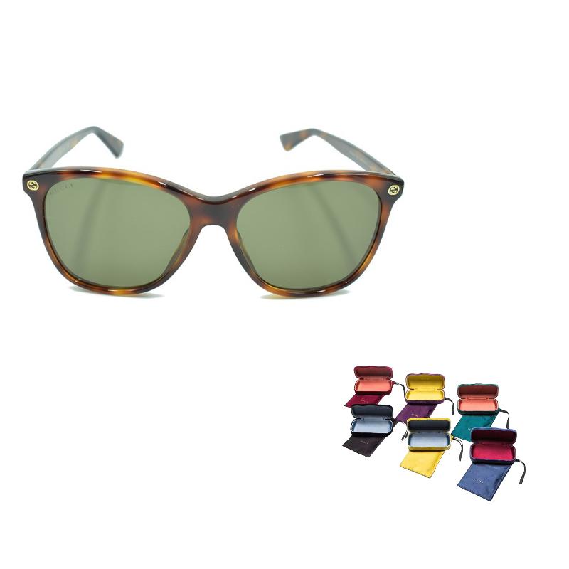 

GUCCI Light Luxury Elegant Classic Little Bee Series HD Plate Frame Round Sunglasses Women s Model F