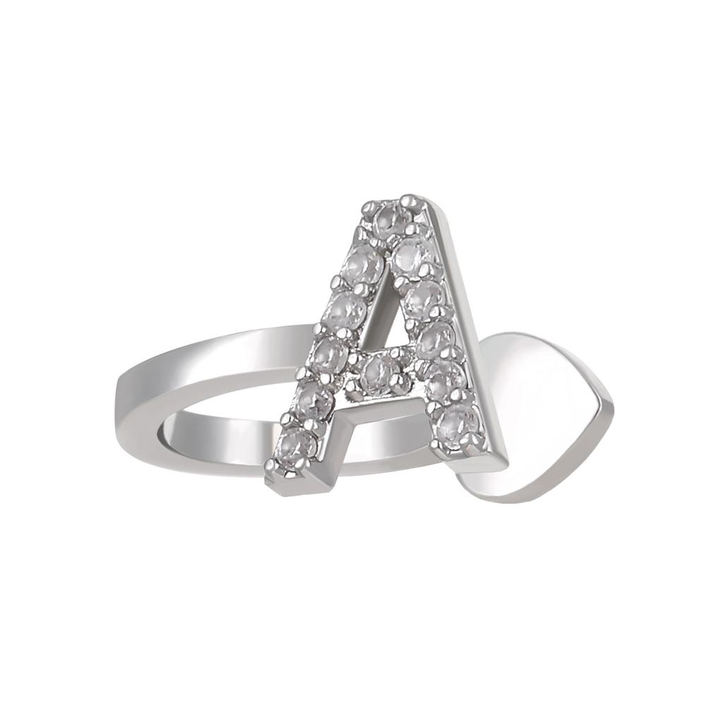 Advanced Temperament 26 English Letter Ear Clip Simple U No Ear Hole Earrings For Women