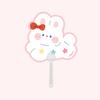 4Pcs Small Hand Fans Portable Summer Handheld Fan Cute Animal Manual Fan for Travel Commuting Outdoor Walking Fun Photo Prop