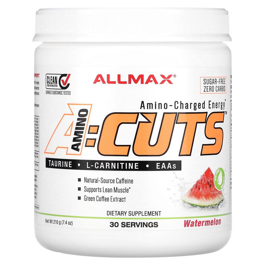 ALLMAX, ACUTS, Amino Acid Charged Energy, Watermelon, 210g (7.4oz)