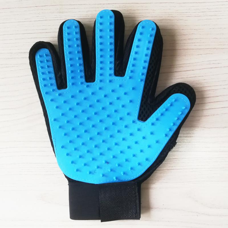Cat Grooming Glove, Dog Deshedding Glove, Silicone Pet Hair Removal Massage Mitt, for Bathing, Shedding, Cleaning