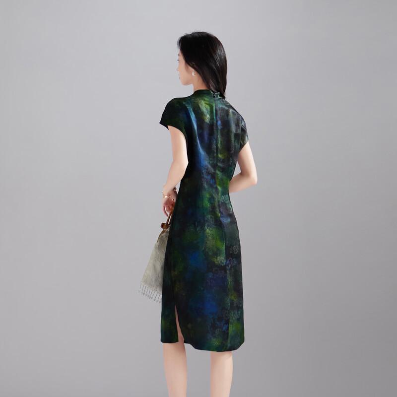 SOFSIL Silk Blend New Chinese Style Dress