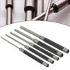 5pcs Pin Punch 8in Long Carbon Steel Pin Punch Set Removing Repair Tool For Jewelers Watchmaker Engineers Carpenters