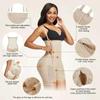European & American Abdomen Control Hip Lift Body Shaper with Side Zipper