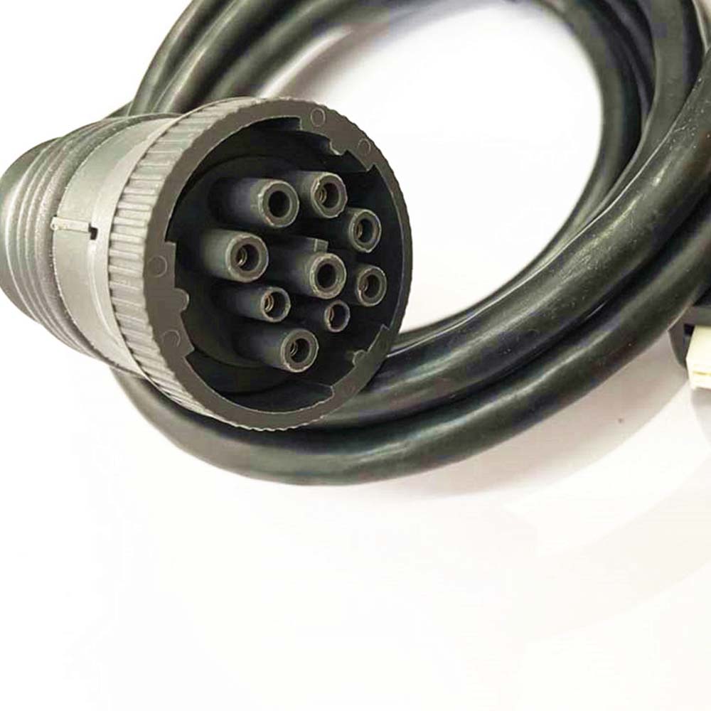 OBD2 9 Pin 88890034 Cable for Vcads Interface 88890020/88890180 OBD Truck Diagnostic Tool