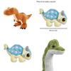 Cute And Soft Jurassic Dinosaur Plush Toys Available In Five Different Species!